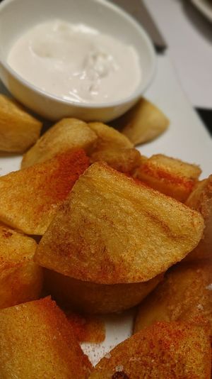 Patatas bravas at Copenhagen in Valencia
