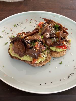 Breakfast at The Nuga House Cafe in Ahangama