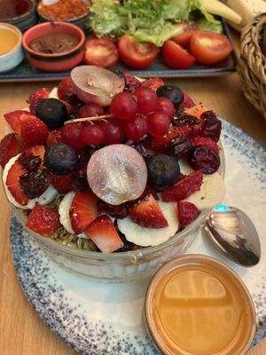 Granola Bowl at Dükkan Galata in Istanbul