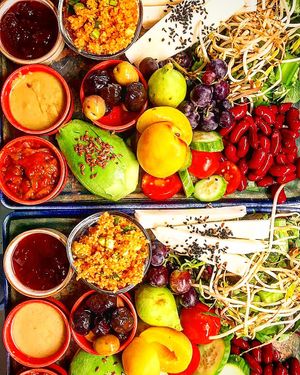 Vegan Breakfast  at Dükkan Galata in Istanbul