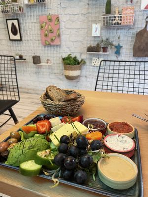 Turkish breakfast   at Dükkan Galata in Istanbul