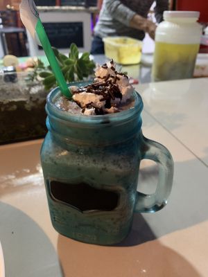 Vegan choc shake  at Sokko Happy Food in Heredia