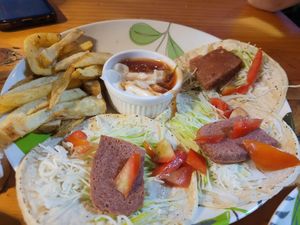 Gallitos de salchichón. at Sokko Happy Food in Heredia