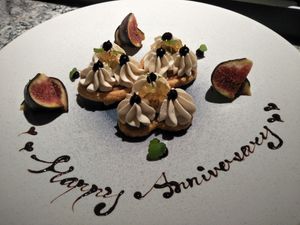 Dessert at Moxie in Hong Kong Island