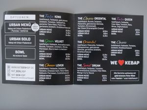 Menü 1 at NXT GEN KBP in Frankfurt