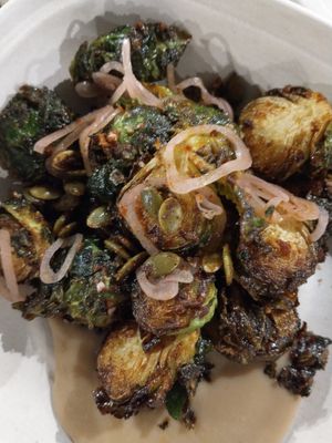 Fried Brussels at Gladys  in Edgewater