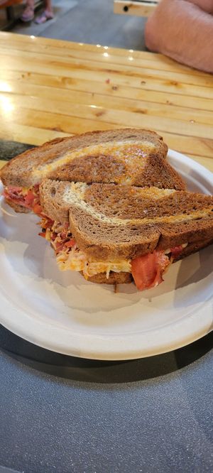 Root vegetable Rueben at Gladys  in Edgewater