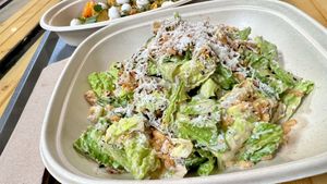 Caesar salad so good!!  at Gladys  in Edgewater