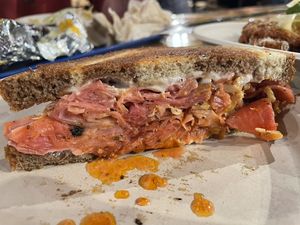 The Root Vegetable Reuben   at Gladys  in Edgewater