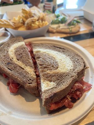 Root veggie Reuben!   at Gladys  in Edgewater