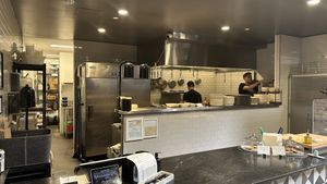 Kitchen  at Gladys  in Edgewater