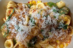 Corn pasta  at Gladys  in Edgewater