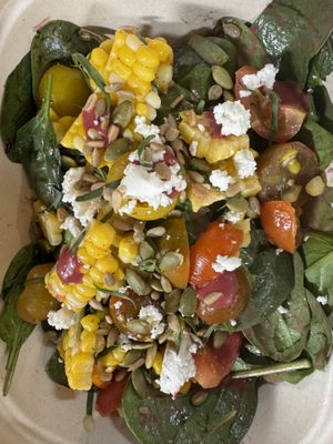 Summer spinach salad  at Gladys  in Edgewater