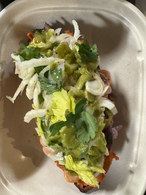 Nduja Toast —my fave  at Gladys  in Edgewater