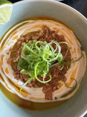 Butternut squash bisque   at Gladys  in Edgewater