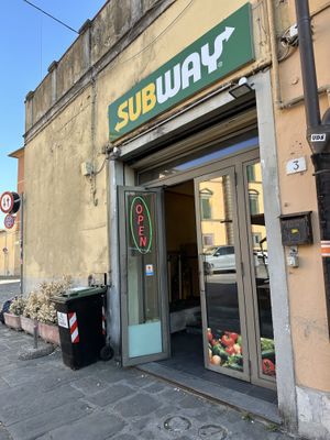   at Subway in Pisa