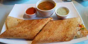 Veggie Spring Dosa *vegan at Chaat Corner in San Francisco