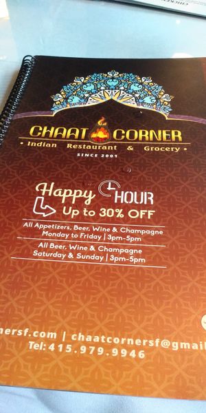  at Chaat Corner in San Francisco