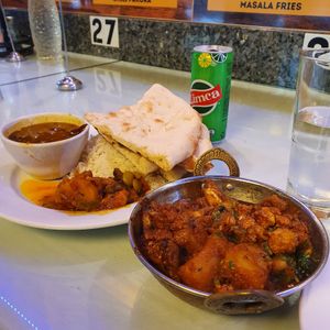 Aloo Gobi at Chaat Corner in San Francisco