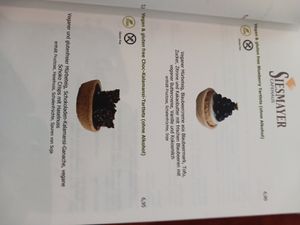 The rest of the vegan pastries at Caféhaus Siesmayer in Frankfurt