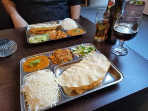 Also vegan beers at Indian Royal Food in Leuven