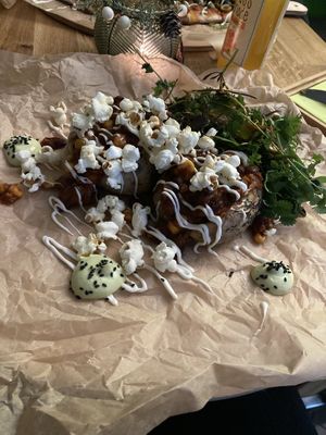 memory of potato - chili sin carne  at Muko Vegan in Frankfurt