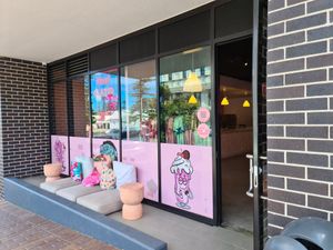 From the outside at Moist ‘N' Glazed in Kiama