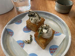 Cassava native thyme rosti  at Big Esso in Melbourne