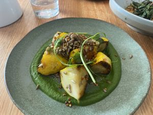 Squash and nettle pesto   at Big Esso in Melbourne