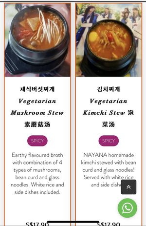  #Veganuary at Nayana KPop Cafe & Restaurant in Northeast Singapore