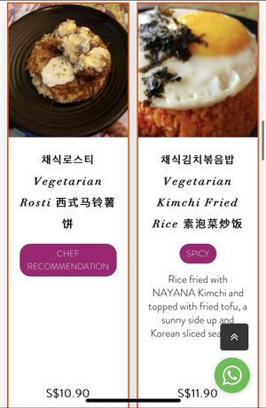  #Veganuary at Nayana KPop Cafe & Restaurant in Northeast Singapore