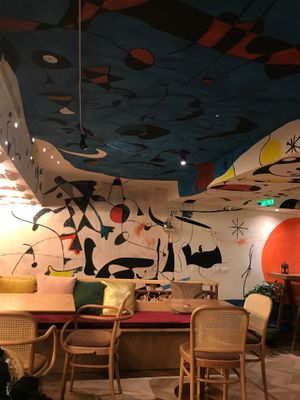 Inside at Miró in Tirana