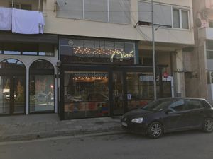 Restaurant facade. at Miró in Tirana