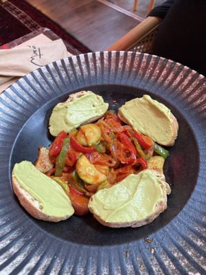 Vegan shakshuka  at Miró in Tirana