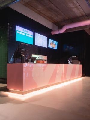 Bar at Unfckd in Berlin