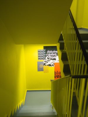 Stairs at Unfckd in Berlin