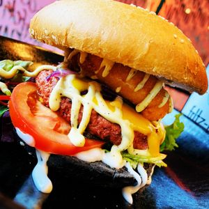 Gourmet burger 🍔   at Unfckd in Berlin