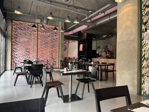 View from my table  at Unfckd in Berlin