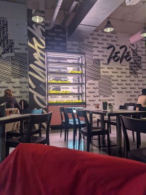 They are growing lettuce! at Unfckd in Berlin