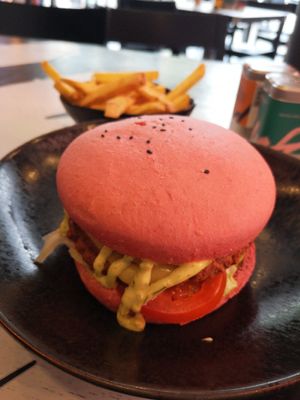 Unfckd menu mit Getränk at Unfckd in Berlin