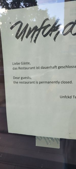 Closed! at Unfckd in Berlin