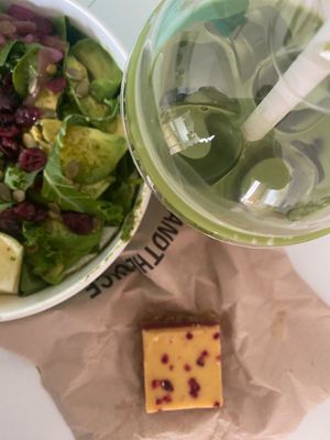 lunch at Joe & the Juice in Copenhagen