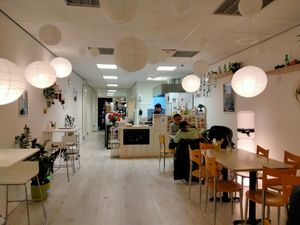 Inside at Mama Bowls in Arnhem