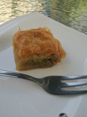 Baklava at Veganland in Troisdorf