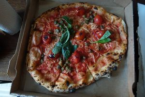 Pizza Marinara 2.0 at Gold of Naples in Aachen