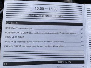 Breakfast   at Louie Louie in Amsterdam