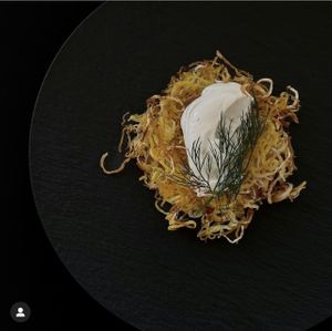 Potato & celeriac rösti at Adesse in London