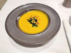 Golden Soup - Heartburn Inducing  at Adesse in London