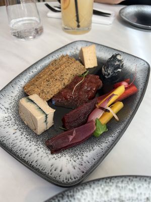 Cheese plate  at Adesse in London