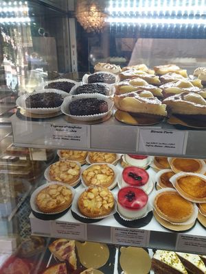 Vegan choco cake at Café la Maison in Munich